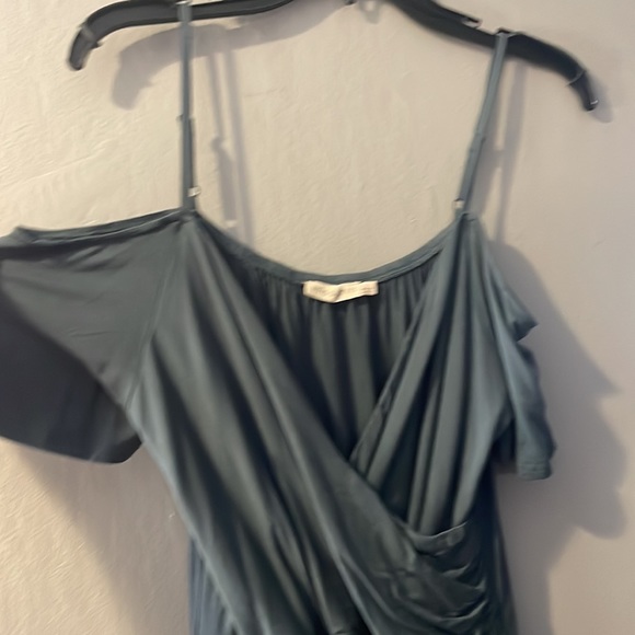 Jersey wrap front dress - Picture 2 of 3